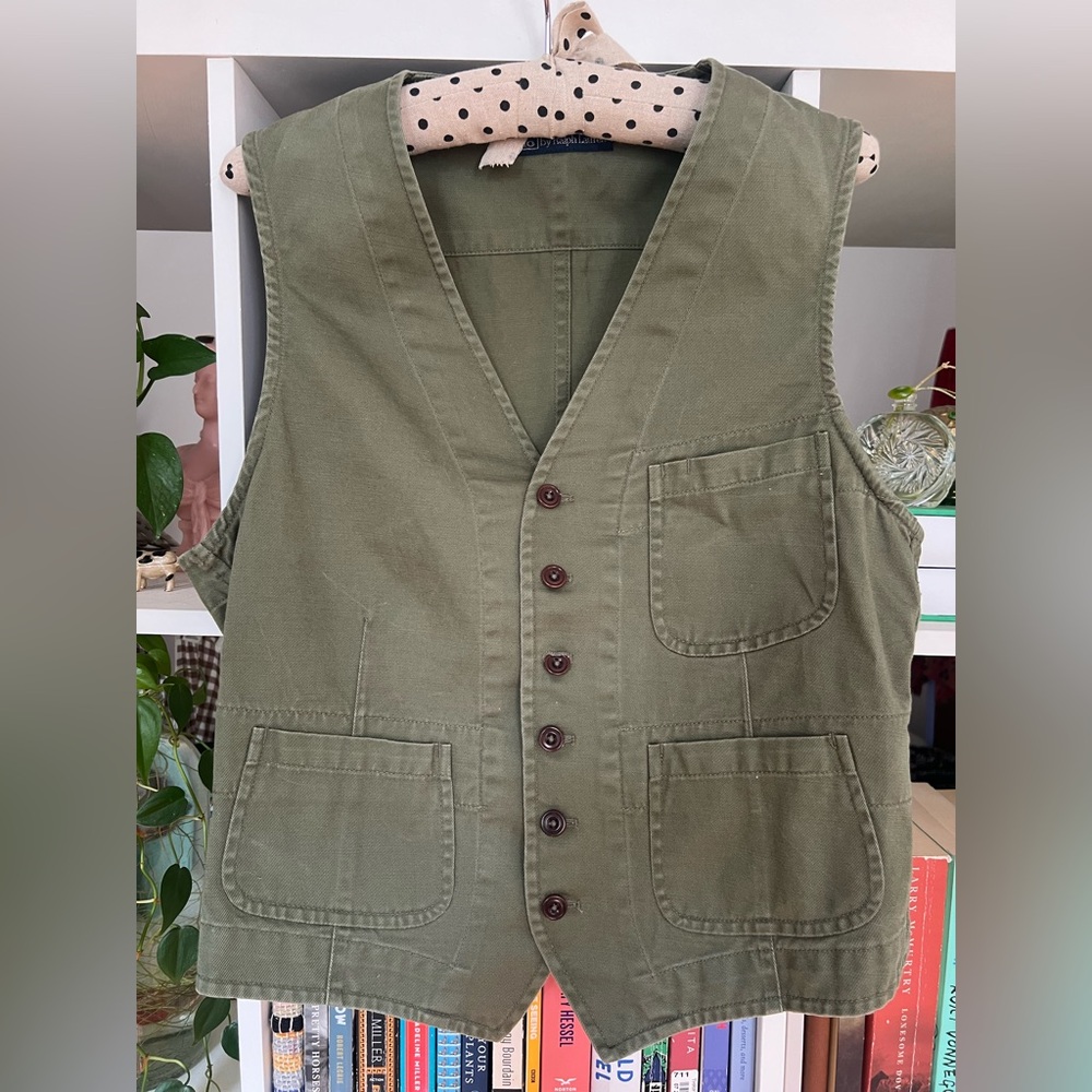 Polo Ralph Lauren Khaki Green Vest